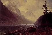 Albert Bierstadt Lake Louise oil painting reproduction